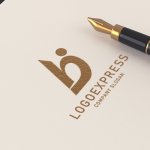 画像12: "b" と未来に飛躍する人のロゴ (12)