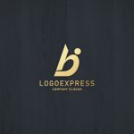 画像13: "b" と未来に飛躍する人のロゴ (13)