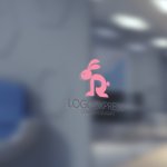 画像5: "R"とうさぎを組み合わせたキュートなロゴ (5)