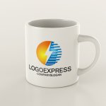 画像8: 稲妻とテクノロジーを融合したロゴ (8)