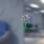 画像5: カラフルな円が輝く"Y"の木ロゴ (5)