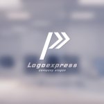 画像14: スピード感を表現したPのロゴ (14)