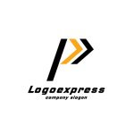 画像3: スピード感を表現したPのロゴ (3)