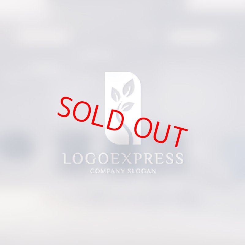 画像14: 葉っぱが描かれたエレガントなロゴ (14)