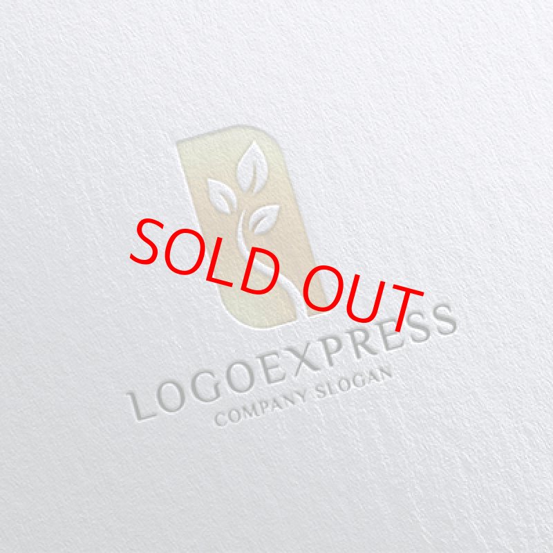 画像16: 葉っぱが描かれたエレガントなロゴ (16)