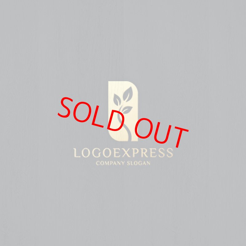 画像13: 葉っぱが描かれたエレガントなロゴ (13)