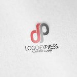 画像6: DとPを組み合わせたスタイリッシュなロゴ (6)