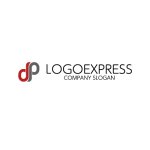 画像2: DとPを組み合わせたスタイリッシュなロゴ (2)