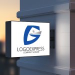画像9: 未来的なGをモチーフにしたロゴ (9)