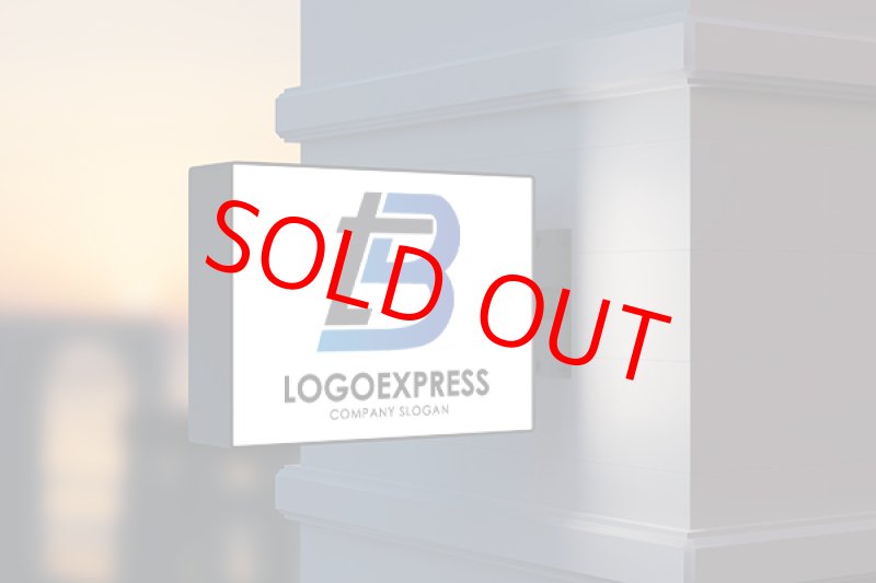 画像7: クールな T と B のロゴ (7)