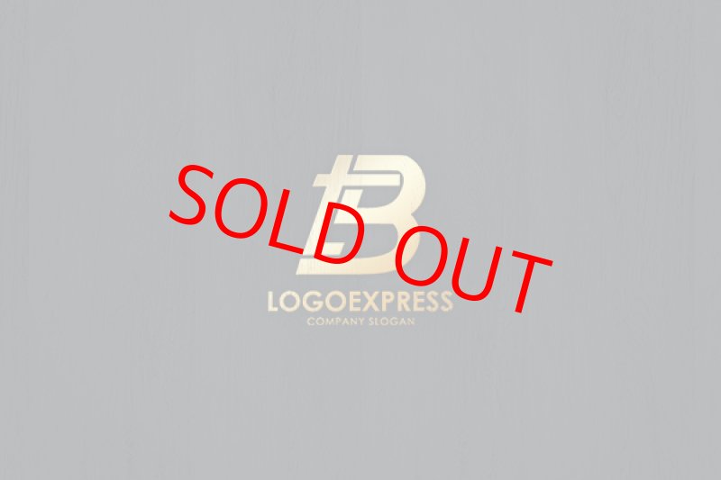 画像11: クールな T と B のロゴ (11)