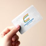画像10: 虹色のラインで構成されたCのロゴ (10)