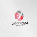 画像6: 情熱的なのXを象った革新的なロゴ (6)