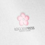 画像6: 優しいピンク色の桜をあしらったロゴ (6)