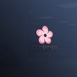画像11: 優しいピンク色の桜をあしらったロゴ (11)