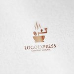 画像6: 挽きたてのコーヒー豆が香るロゴ (6)