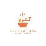 画像3: 挽きたてのコーヒー豆が香るロゴ (3)