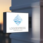 画像9: 海と太陽をモチーフにしたステンドグラス風ロゴ (9)