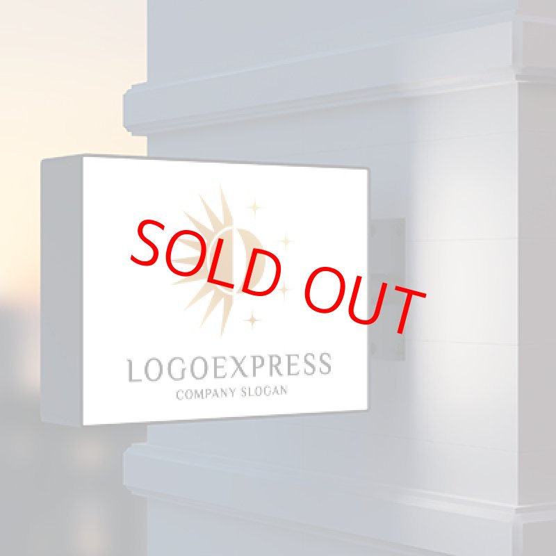 画像9: 太陽と月と星が輝く神秘的なロゴ (9)