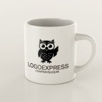 画像8: 愛らしいフクロウが手を振るロゴ (8)