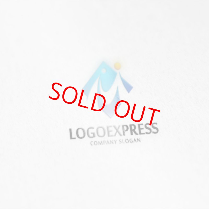 画像6: 未来的なMの人々が手をつなぐロゴ (6)