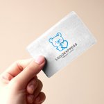 画像10: ハートを抱くクマのロゴ (10)
