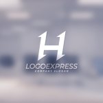 画像14: 角度のついたシャープなHロゴ (14)