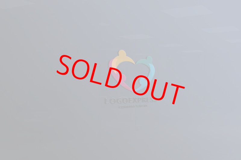 画像9: ハートと人のつながりを表現したロゴマーク (9)