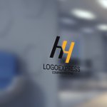 画像5: HとYのモダンロゴ (5)