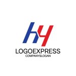 画像3: HとYのモダンロゴ (3)