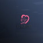 画像11: ハートの中の可愛い猫のロゴ (11)