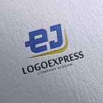 画像16: スピード感あふれるEJロゴ (16)