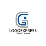 画像3: 人とCとGを組み合わせたロゴ (3)