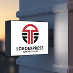 画像9: 幾何学的なFTのロゴ (9)