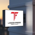 画像9: 幾何学的なTFのロゴ (9)