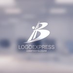 画像14: 上昇する軌跡を伴うダイナミックなBのロゴ (14)