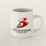 画像8: 上昇する軌跡を伴うダイナミックなBのロゴ (8)