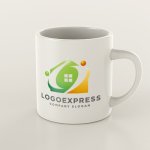 画像8: 人と家をモチーフにした「O」のロゴ (8)