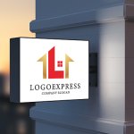 画像9: 「L」と家を組み合わせたロゴ (9)