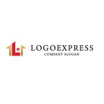 画像2: 「L」と家を組み合わせたロゴ (2)