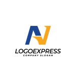 画像3: 革新的な「NA」または「AV」ロゴ (3)