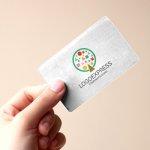 画像10: カラフルな幾何学模様の木ロゴ (10)