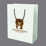 画像7: コーヒーカップを持つ可愛いクマのロゴ (7)