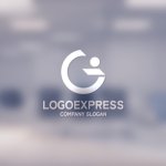 画像14: 「G」と球体の上品なロゴ (14)