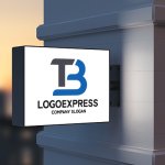 画像9: 「TB」を組み合わせたスタイリッシュなロゴ (9)