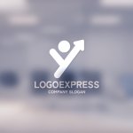 画像14: 成長する人を表すの「Y」のロゴ (14)