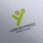 画像16: 成長する人を表すの「Y」のロゴ (16)