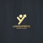 画像13: 成長する人を表すの「Y」のロゴ (13)