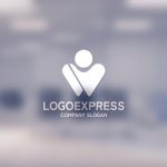 画像14: 人をモチーフにした「W」のロゴ (14)