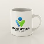画像8: 人をモチーフにした「W」のロゴ (8)